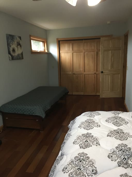 Twin Bed in Bedroom