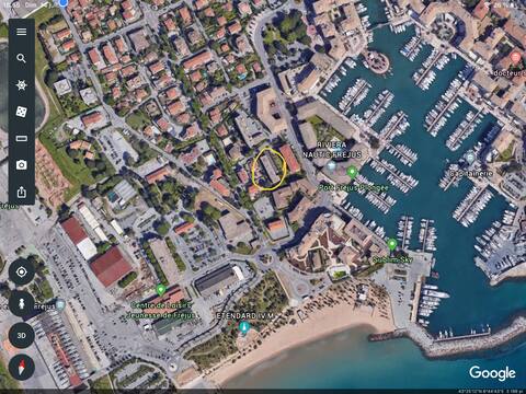 Fréjus plage 2mn à pied de la mer et base nature