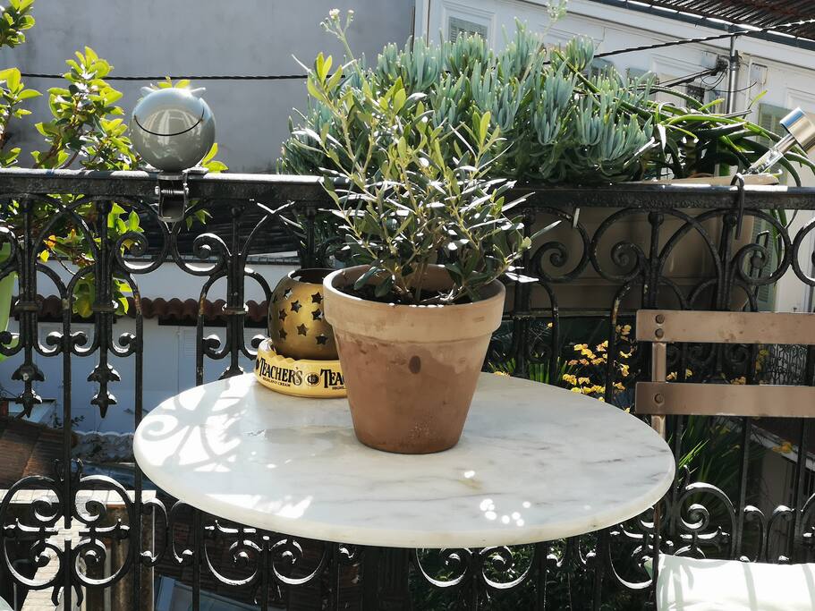 Petit balcon exposé sud