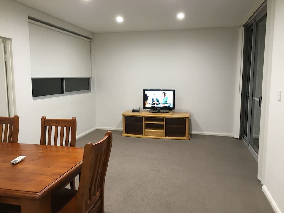 Spacious lounge room