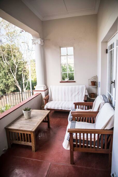Comfortable balcony