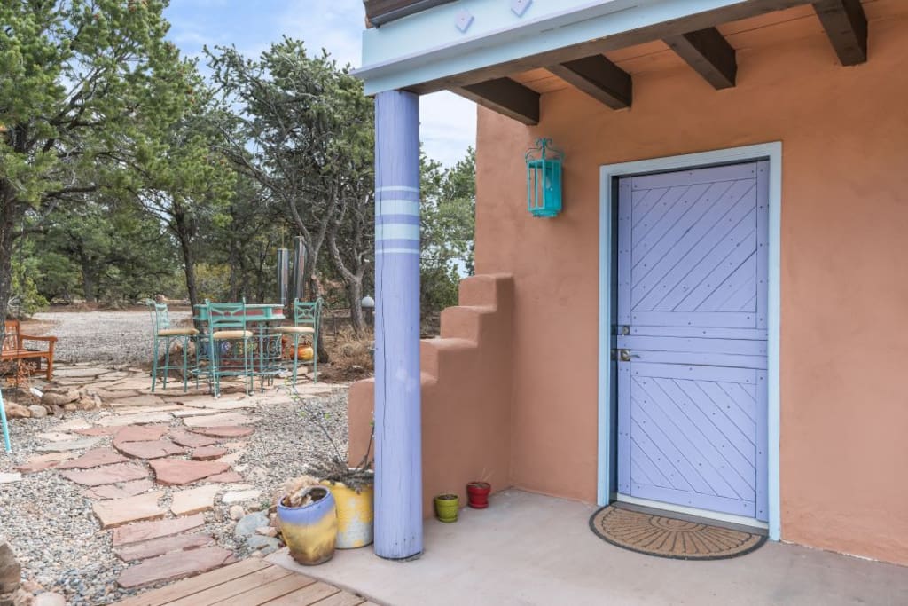 Have a private picnic with the gentle wind chimes and pinion serenading you.