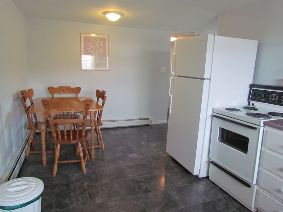 Fully-equipped kitchen.
