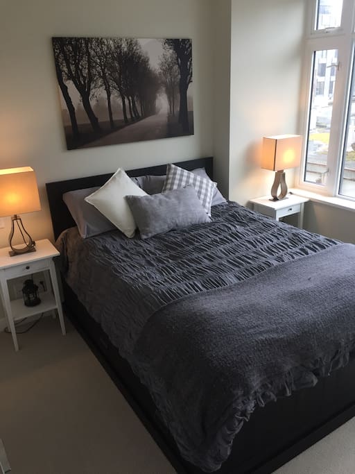 Bedroom with Queen size bed, sleeps 1-2 guest