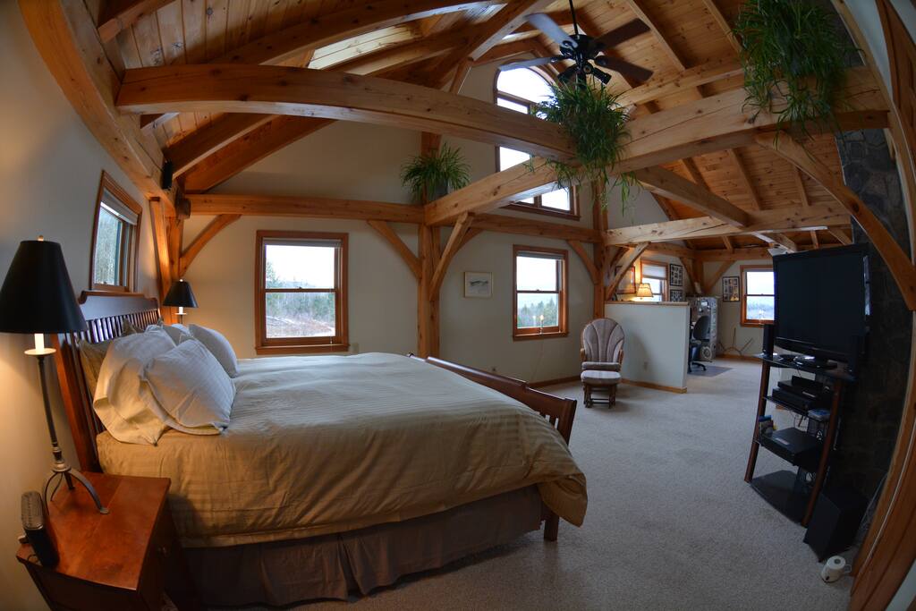 Master bedroom with private bath