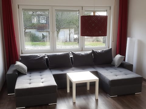 Apartment Eyb with terrace and large garden