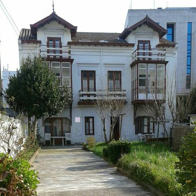Fachada de la casa