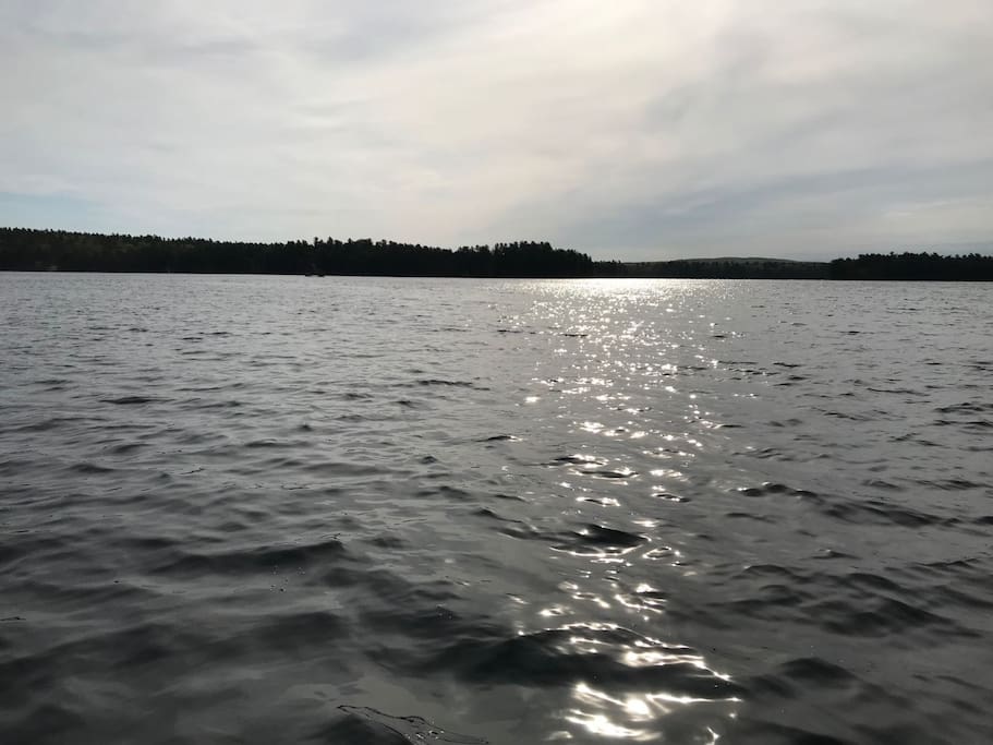 Your view of Shimmering waters of Square Pond