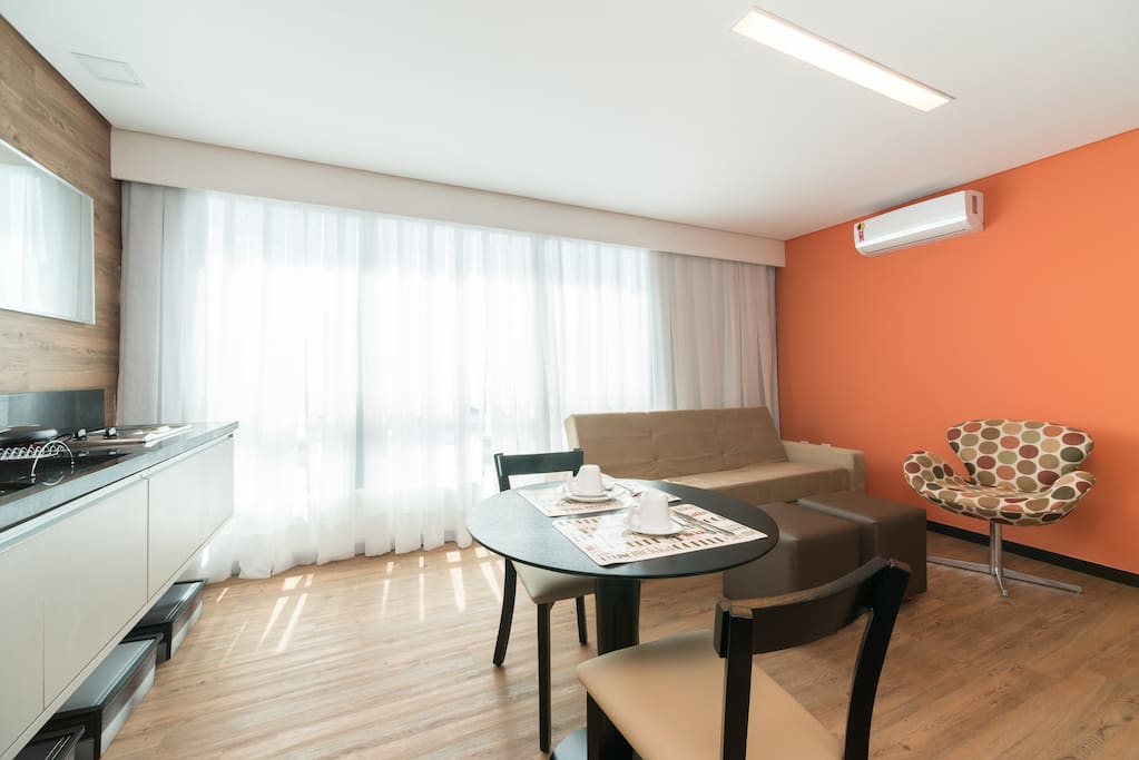 cozinha + sala