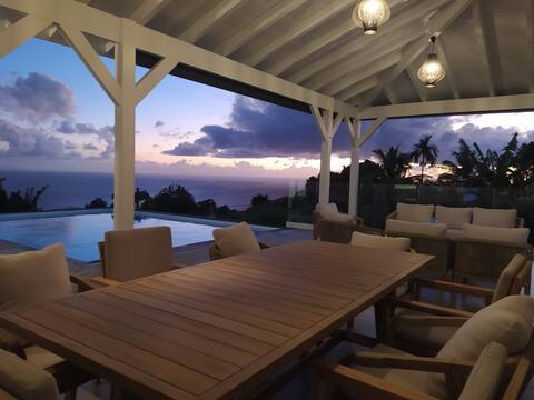 Luxury 3 Bedroom Caribbean Sea View Villa