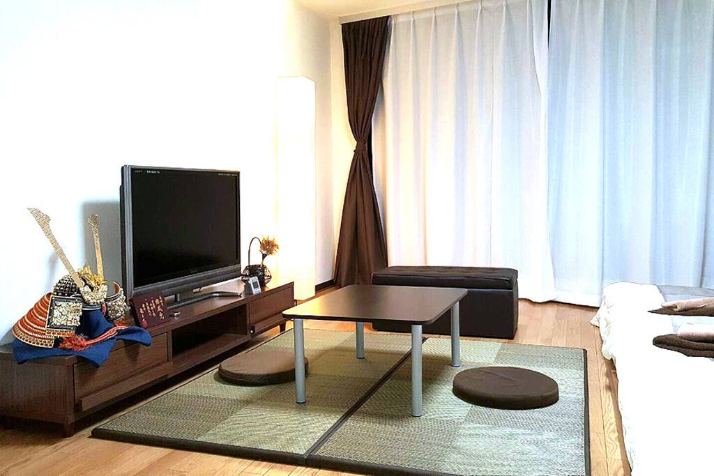 畳付きのお部屋です