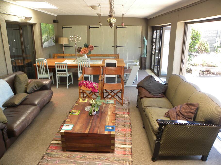 Veranda/entertainment area