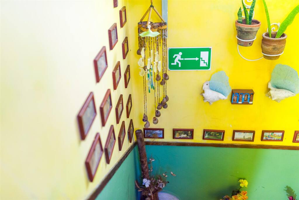 stairs to the apartment