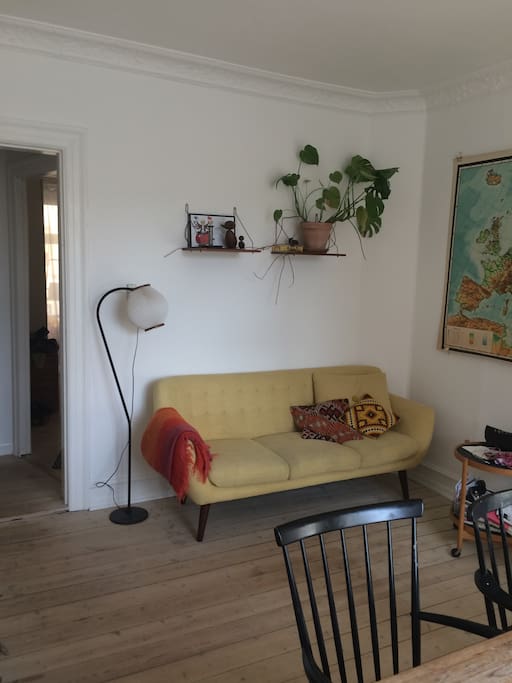 Living room. The couch is great for napping :)
