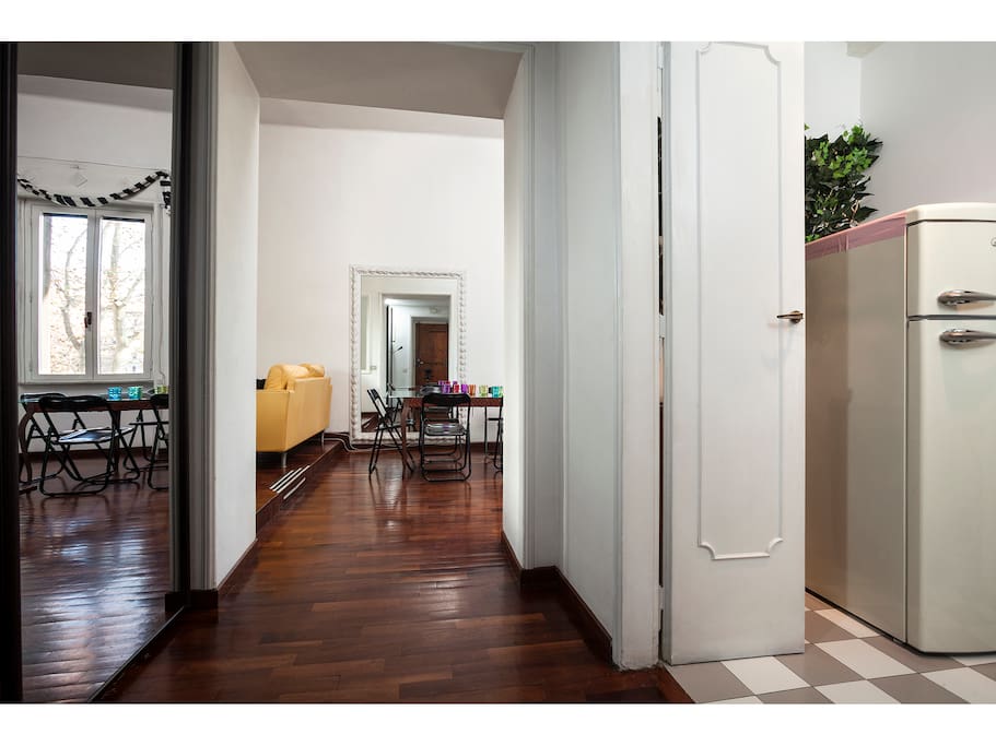 Hallway and kitchen entrance