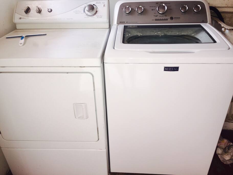 Adjacent laundry room share with owner