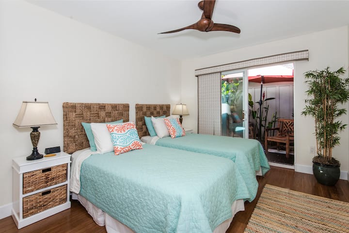 Втора спална соба со 2 двокреветни кревета (може да се претвори во брачен кревет)