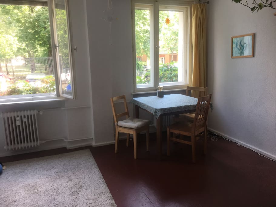 Table in the main room