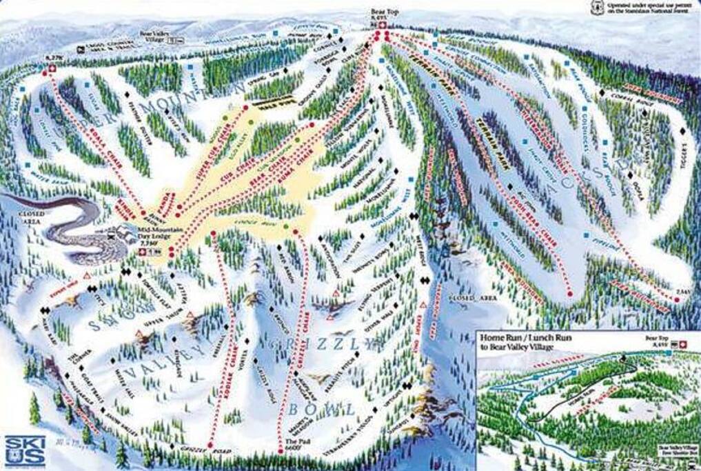 Bear Valley Ski Resort, a beautiful & hidden gem in the Sierras