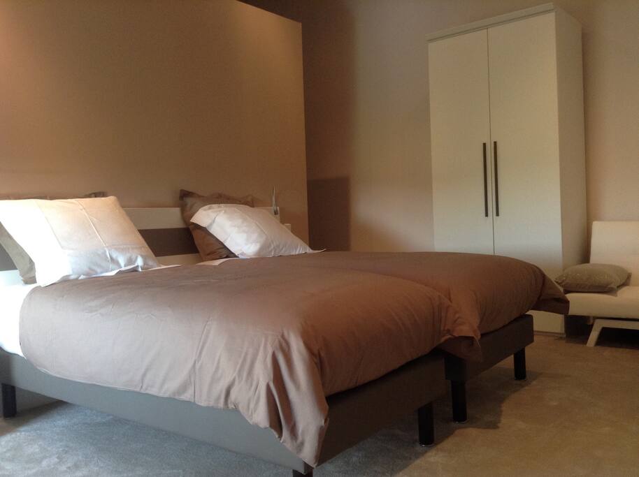 Chambre Garonne lits jumeaux