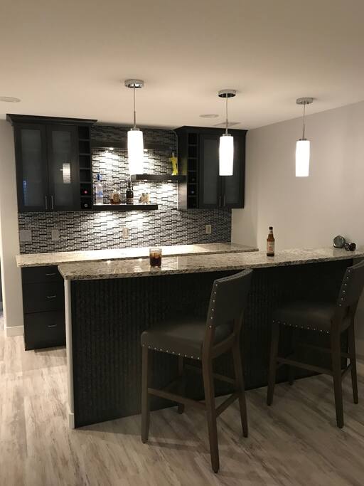 bar area