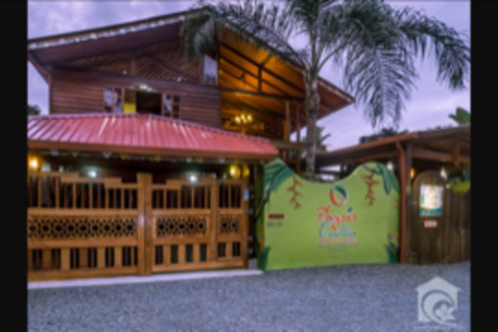 Physis Caribbean B&B from the street