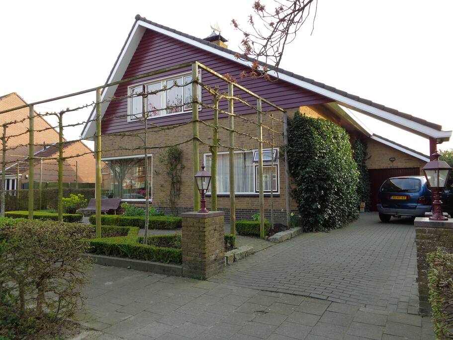 vrijstaande woning in rustig gebied
