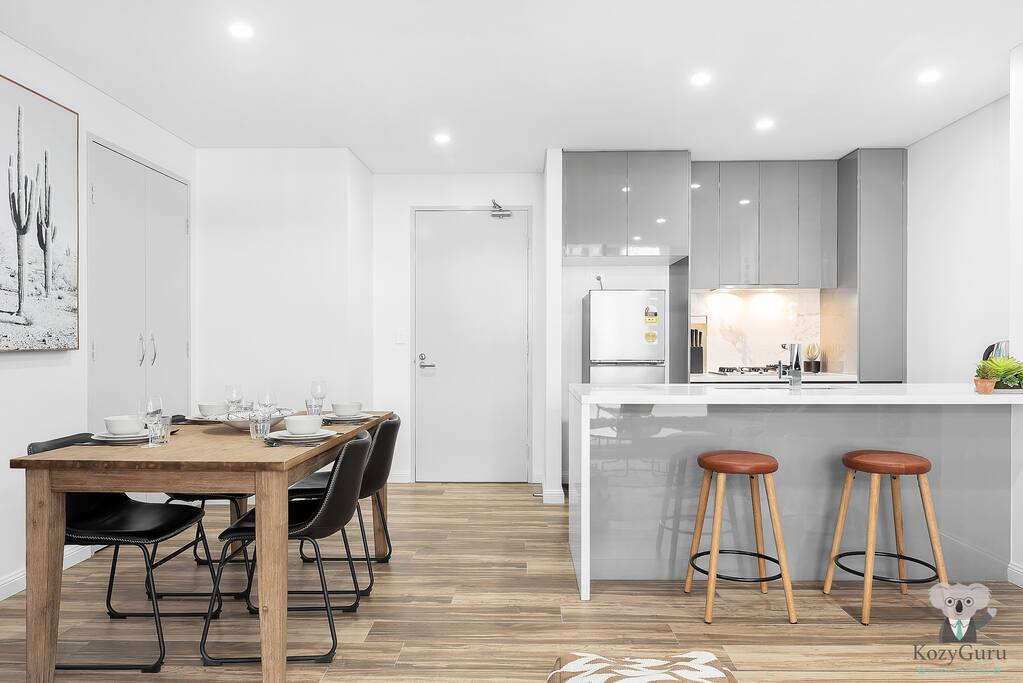 Open Plan Kitchen and A Large Dining Table