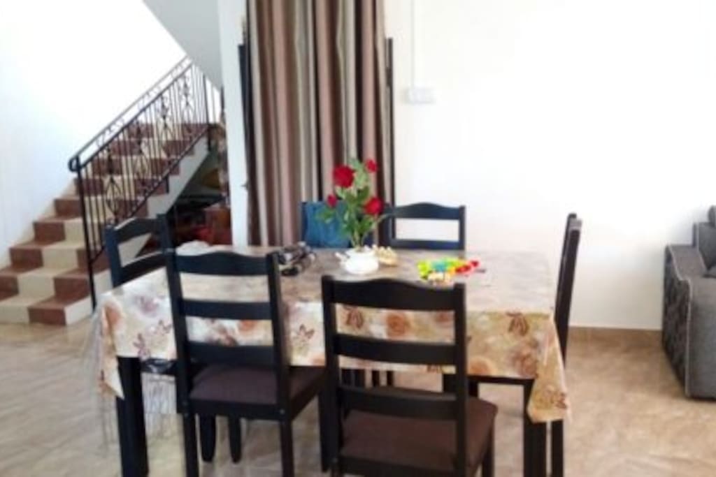 Dining area for the family