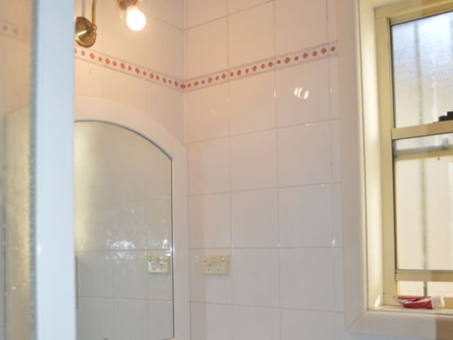 The shared bathroom