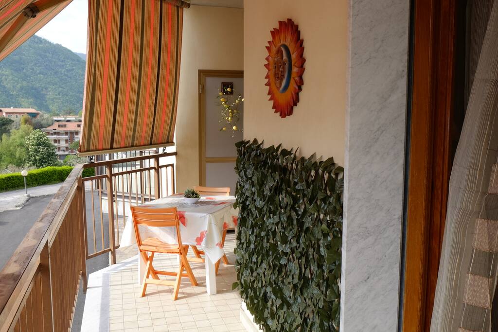 Terrazza vista monti