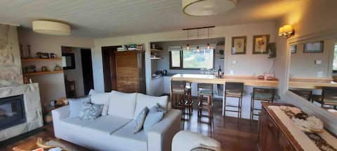 Top Airbnb: Dormy in Arelauquen Golf & Country. Excellent view in San Carlos De Bariloche