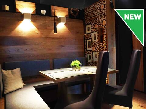2-room apartment in ALPINE CHIC + 1x TG parking!