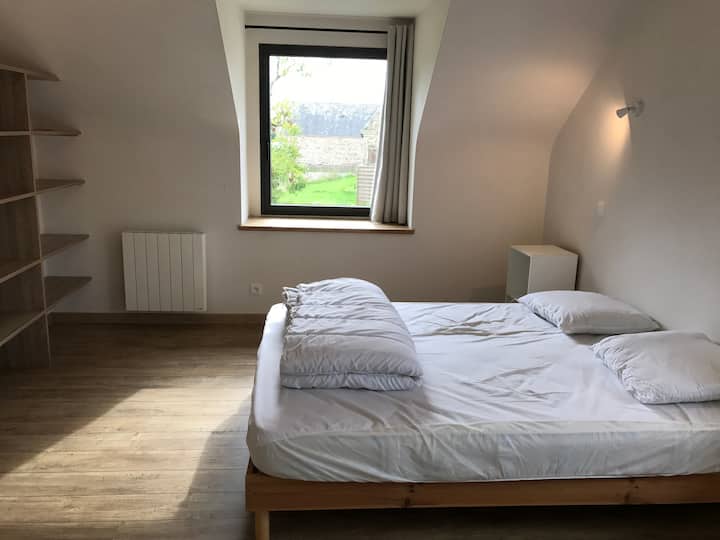 Dormitorio 1 - 1 cama doble y 1 cama individual
