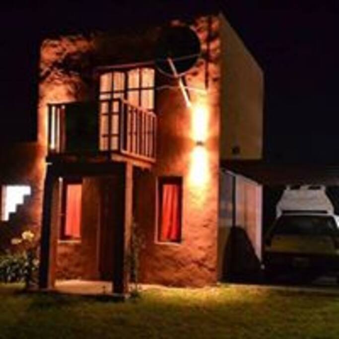 De noche iluminada