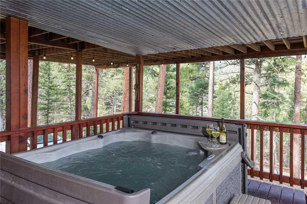 Ahh, Spa! - Come on in! The water is perfect in the hot tub.