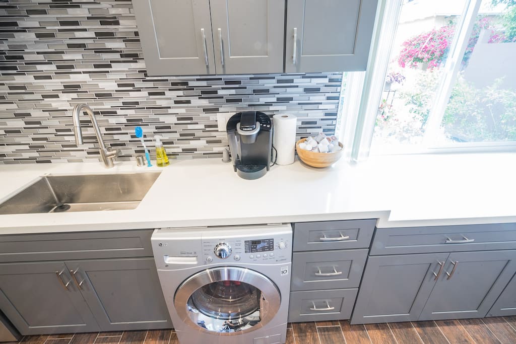 Washer-dryer combi