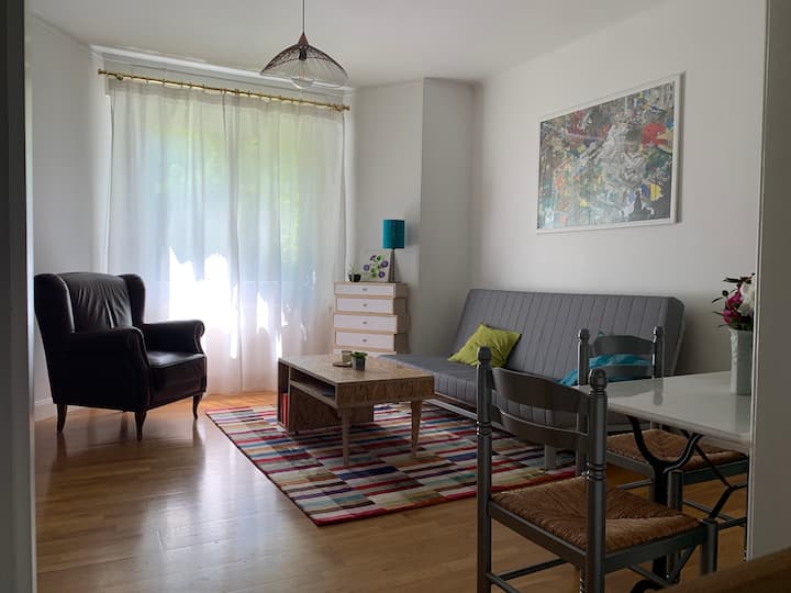 Studio Chaleureux Avec Jardin Entre Ville Et Forêt - Ostwald