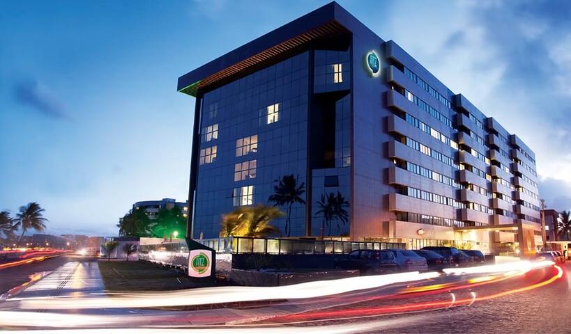 Flat em hotel beira mar Maceió
