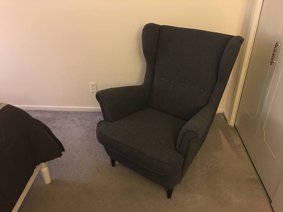 A comfortable armchair for reading