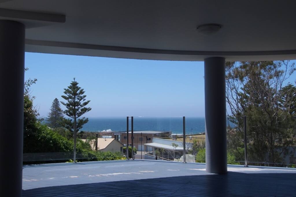 Private balcony area
