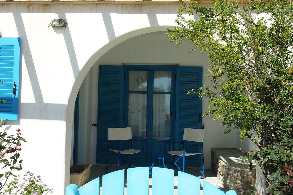 entrance and yard