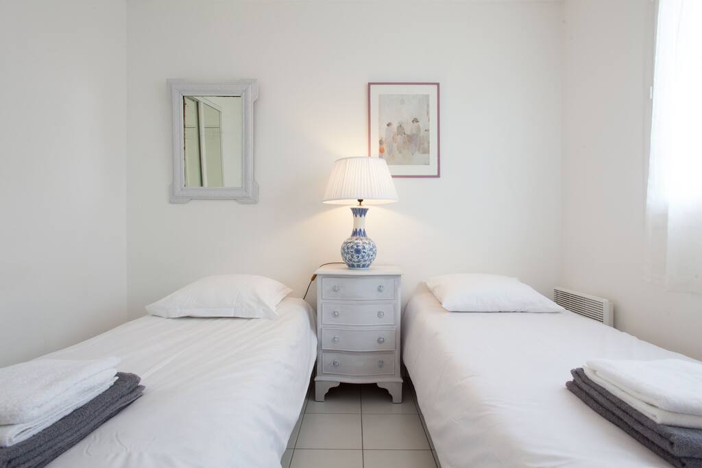 Bedroom - option two single beds