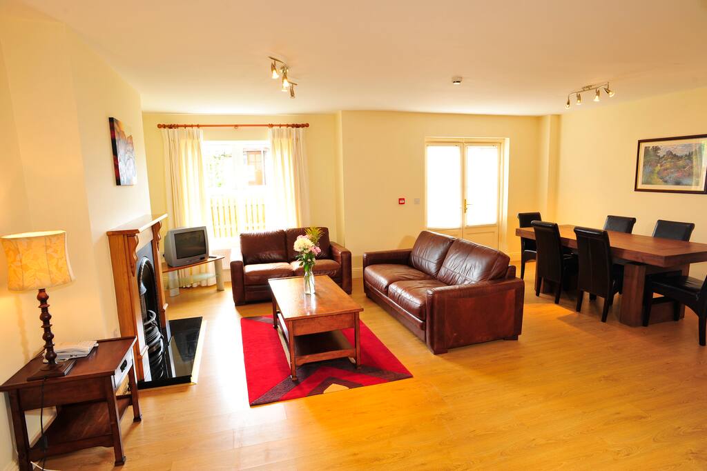Impressive Living and Dining Area