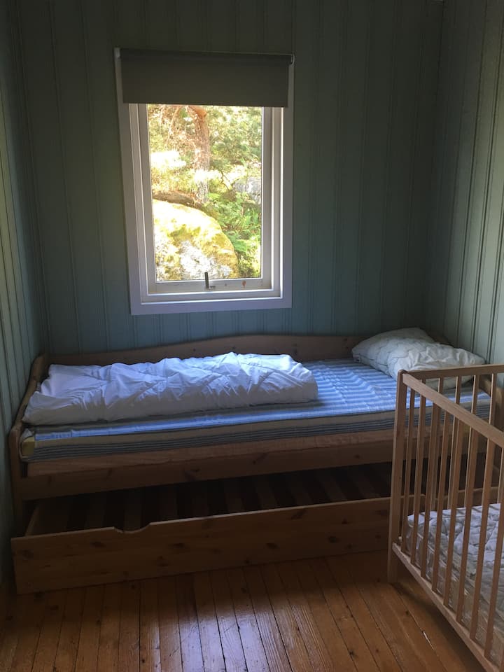 dormitorio con posibilidad de 2 camas individuales.