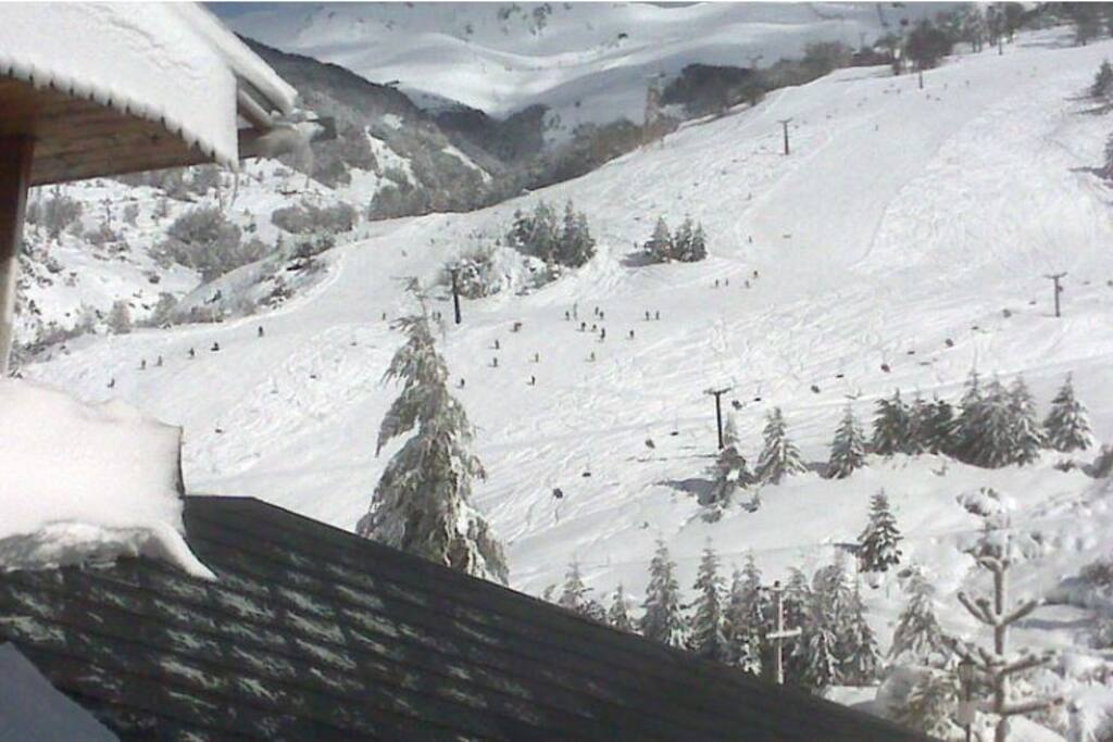 Mountain view from the hotel