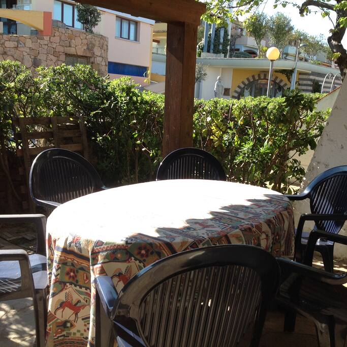 Veranda attrezzata