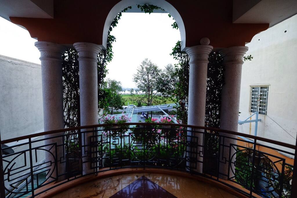 view from our hostel