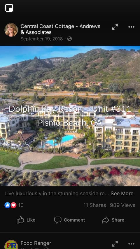 Top Airbnb: Ocean front Condo with heated pool and restaurant in Pismo Beach