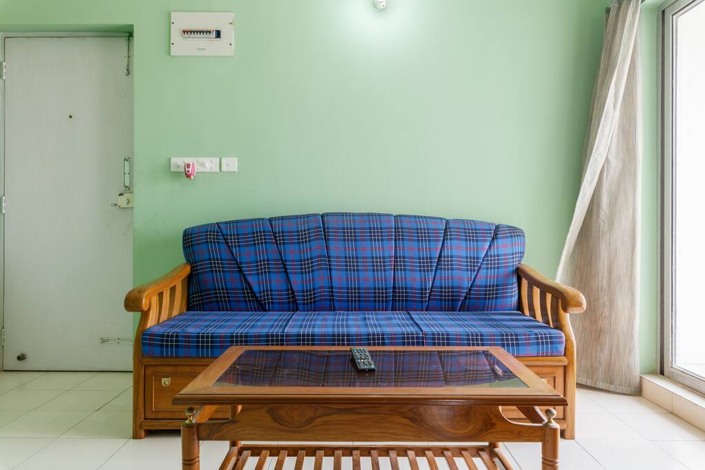 Couch in living room